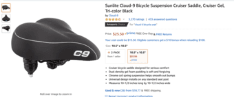 Bike Seat (brand new) 1