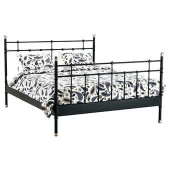 ikea queen size metal bed frame 1