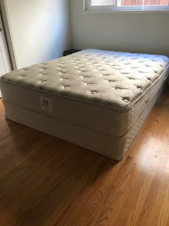 Queen mattress and box spring 1