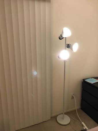 moving sale - floor light, microwave, scale, blender, dryer,  etc 1