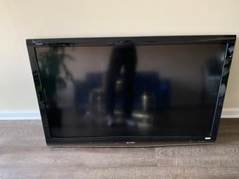 53” Flat screen TV - Sharp Aquos HDTV 1
