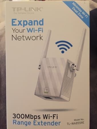 TP link WIFI range extender 1