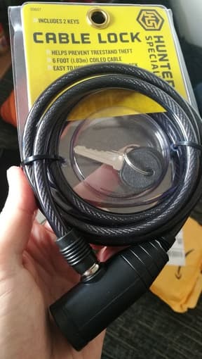 Hunters Bike / Bicycle Lock NEW 1
