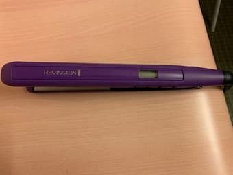 Remington Hair Straightener, purple, pick up in EV - moving sale 1