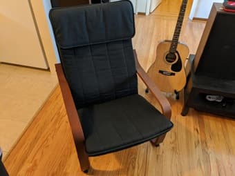 Poang chairs (2x) 1