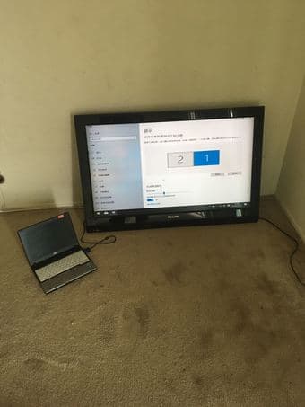 Old 42 inch philips TV for sale 3