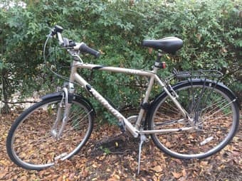 Raleigh c40 commuter hybrid bike: XL Frame 2
