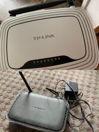 WiFi router + blood pressure monitor + Tiva 1