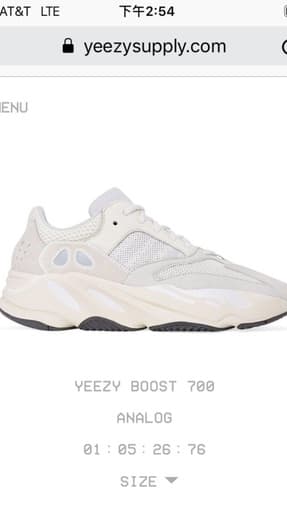 Yeezy boost 700 1