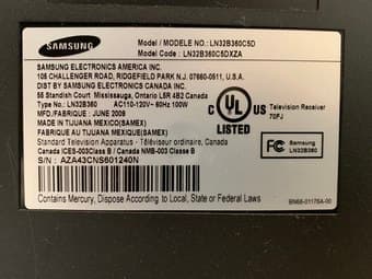 31.5" Samsung TV for sale 3