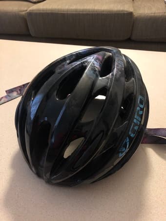 Small Giro bike helmet 1