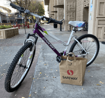 bike with helmet for female $50 1