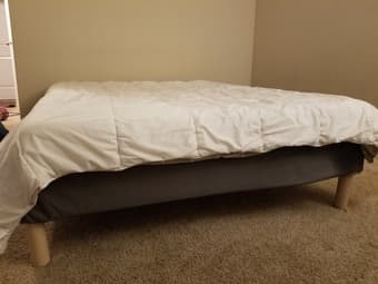 Bed (Mattress base) with legs (IKEA ESPEVÄR, Queen) 1