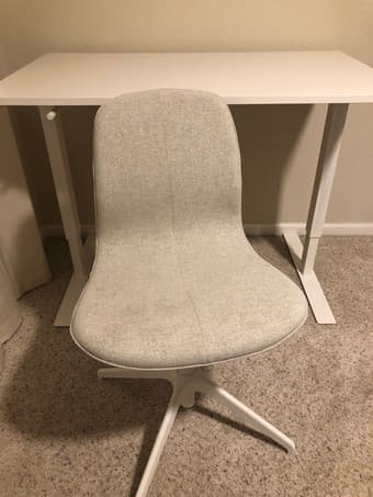 Woven Adjustable Desk Chair from IKEA 1