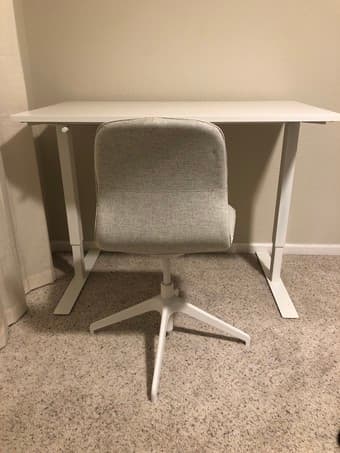 Woven Adjustable Desk Chair from IKEA 3