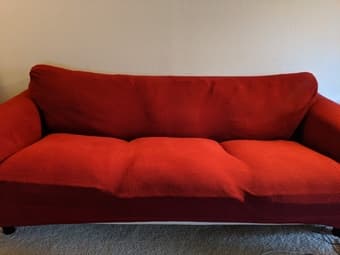 Beautiful ikea couch! 2