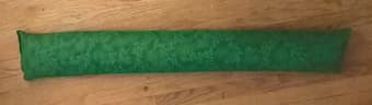 Door noise, light and draft stoppers, handmade, unused (mint cond.) 2