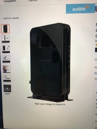 netgear cable modem, 300 MBPS 1