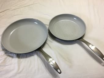 Green Pan Ceramic Frying Pans (Set of 2) 1