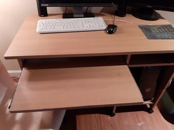 Wooden computer table 40"X22" 2