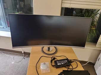 Used ASUS Designo Curve MX38VC Ultra-wide Curved Monitor 2