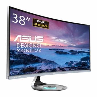 Used ASUS Designo Curve MX38VC Ultra-wide Curved Monitor 3