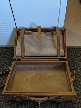 Saddleback Hardsided Leather Luggage Carry On 2