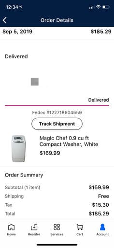 Compact washer 2
