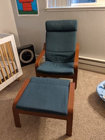 Chair + Ottoman 1