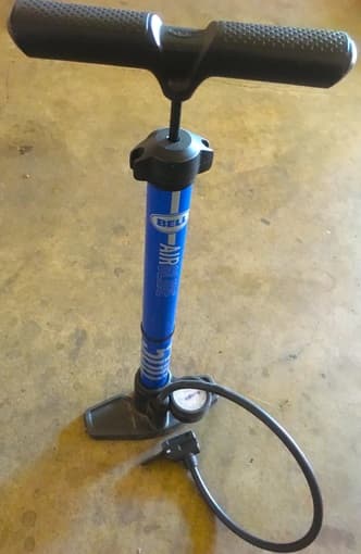Bike lock and air pump 2