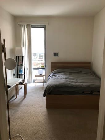 Huge Master Bedroom in 2BR/2.5BA Mission Bay 1