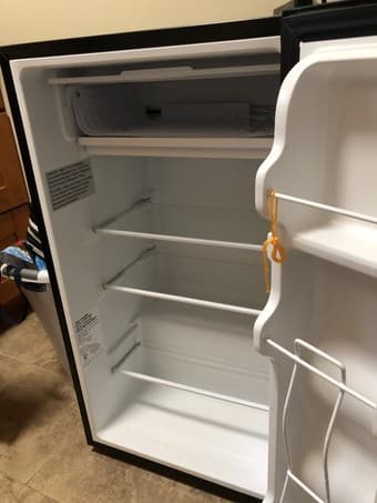 Frigidaire 3.3 cubic ft mini fridge 1