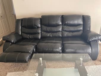 Leather recliner Sofa 2