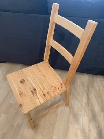 Ikea dining table + 2 chairs 2