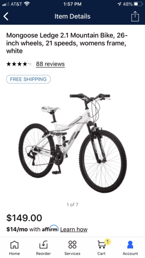 26 inch wheels, 21 speeds, mountain bike 3