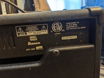 Ibanez Electric guitar amp 2