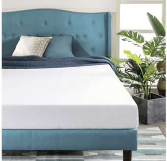 Twin Size Zinus Memory Foam Green Tea Mattress 1