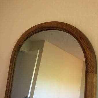 Wardrobe (can be used as a dresser), makeup mirror for 40 bucks 3