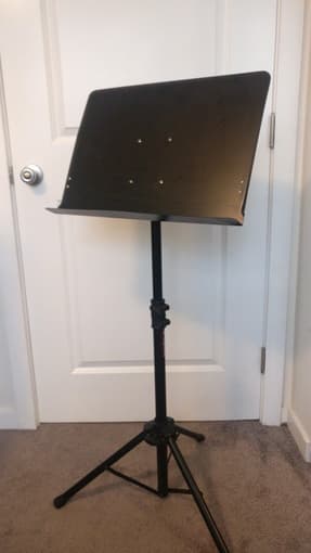 On-Stage Professional Grade Folding Orchestral Sheet Music Stand 1