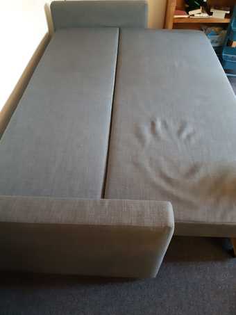 Ikea Couch-convertible in Queen Size Bed (original price 500) 3