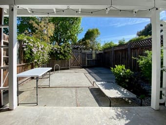 Spacious sunny bedroom with private patio 2