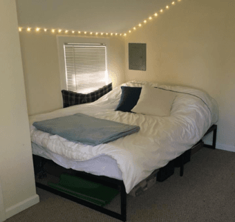 Bed and matress, and dresser in good condition! 2