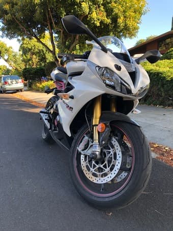 Low Mileage 2013 Triumph Daytona 675R ABS 2