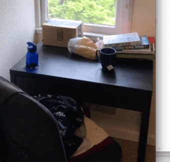 Bed and matress, and small desk in good condition! 2