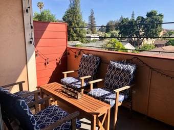 Private bedroom and bath, large balcony, parking, in a 2bed/2bath apt 3