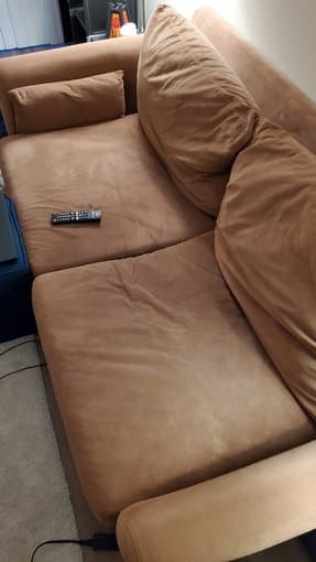 FREE comfortable, sturdy, COVID-SAFE couch 1