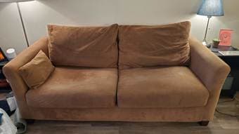 FREE comfortable, sturdy, COVID-SAFE couch 2