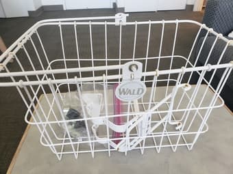 Wald Bike Basket with Handle 1