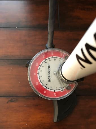 Floor pump for bikes etc. - Schwinn brand 2