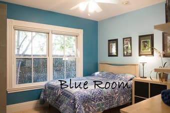 Furnished rooms for rent in charming downtown Palo Alto Victorian 1